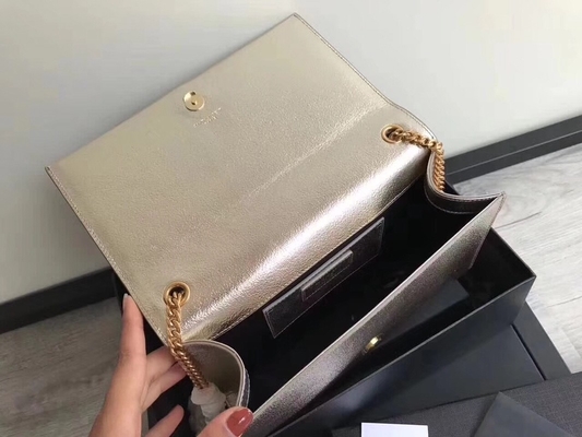 Bolso del Woc de Saint Laurent YVES SAINT LAURENT del poliéster de las correas ajustables con plata del cierre de la cremallera