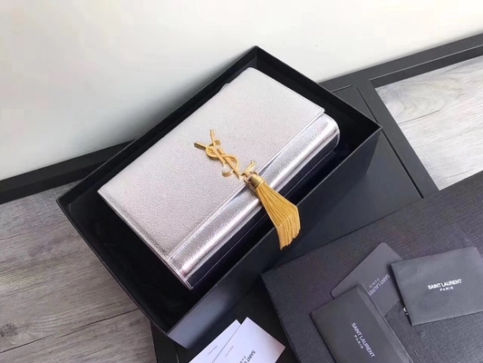 Bolso del Woc de Saint Laurent YVES SAINT LAURENT del poliéster de las correas ajustables con plata del cierre de la cremallera
