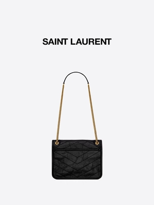 El WOC de cuero de YVES SAINT LAURENT de la manija calificó a NIKI de Bag DND1N 1000 del mensajero