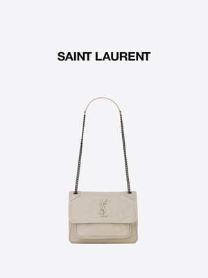 El WOC de cuero de YVES SAINT LAURENT de la manija calificó a NIKI de Bag DND1N 1000 del mensajero