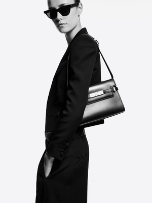 OEM de cuero superior de Yves Saint Laurent Beige Bag