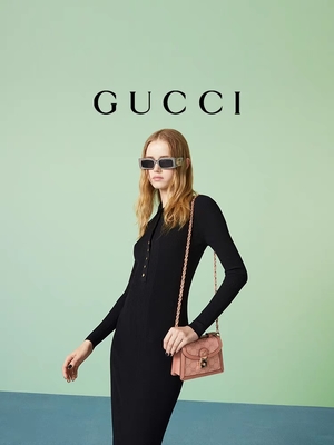 GG calificado lona Mini Shoulder Bag de Bag Ophidia del mensajero del rosa de Gucci