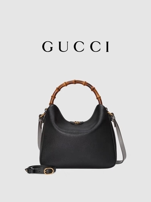 OEM de bambú del hardware de princesa Diana Handbag Double G de Gucci de la manija