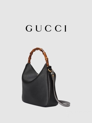 OEM de bambú del hardware de princesa Diana Handbag Double G de Gucci de la manija