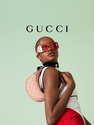 Guarnición de lino del pequeño del rosa de Branded Shoulder Bag Gucci Ophidia del diseñador del GG algodón de la lona