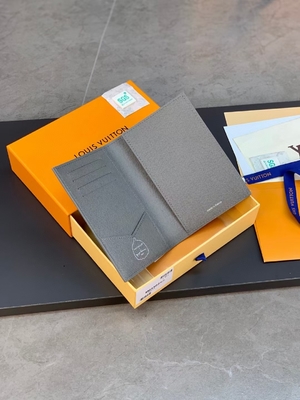 Impresión de la calabaza del negro de Louis Vuitton LV X YK Mini Designer Purses Pocket Organizer