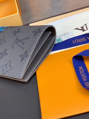 Impresión de la calabaza del negro de Louis Vuitton LV X YK Mini Designer Purses Pocket Organizer