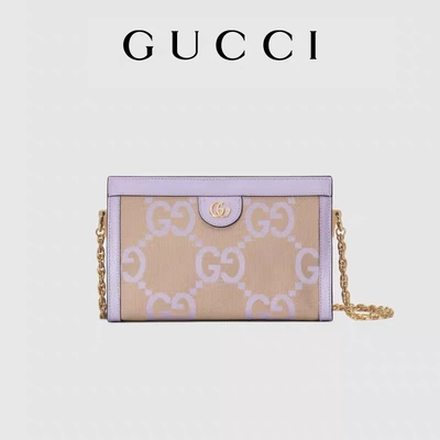 De encargo mediano calificada empaqueta Gucci que entrelaza el WOC el bolso de cadena