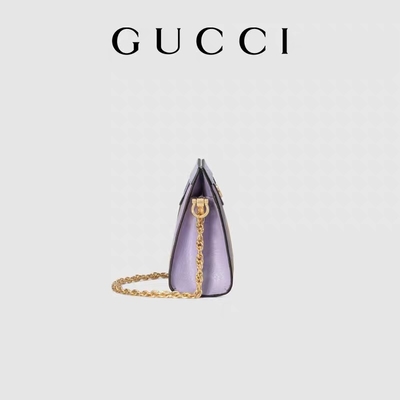 De encargo mediano calificada empaqueta Gucci que entrelaza el WOC el bolso de cadena
