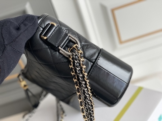 Piel de becerro pre poseída de Chanel Gabrielle Shoulder Bag Hobo Handbag