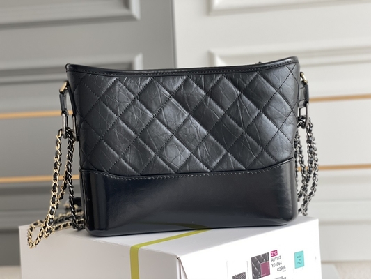 Piel de becerro pre poseída de Chanel Gabrielle Shoulder Bag Hobo Handbag