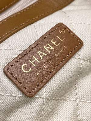 Cusomised calificó la PU de Bag 22P Chanel Straw Raffia Bag del mensajero