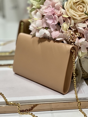 El té de la leche colorea el bolso de cadena de Mini Sling Bag Branded Gucci Soho