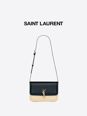 Señoras calificadas cruz de YVES SAINT LAURENT St Laurent del bolso - cuerpo para las compras del negocio